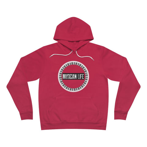 ML " Been around the world" Piano Sponge Fleece Pullover Hoodie