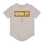 MUSICIAN LIFE "Money Note" Jersey Curved Hem Tee