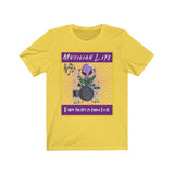 "Give the drummer some" ML alien Unisex Heavy Cotton Tee