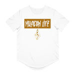 MUSICIAN LIFE "Money Note" Jersey Curved Hem Tee