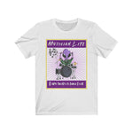 "Give the drummer some" ML alien Unisex Heavy Cotton Tee