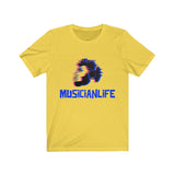 "I got my music on my mind" Musician Life Tee 2