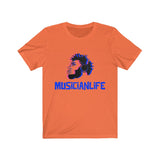 "I got my music on my mind" Musician Life Tee 2