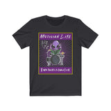 "Give the drummer some" ML alien Unisex Heavy Cotton Tee