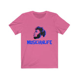 "I got my music on my mind" Musician Life Tee 2