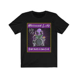 "Give the drummer some" ML alien Unisex Heavy Cotton Tee