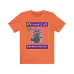 "Give the drummer some" ML alien Unisex Heavy Cotton Tee