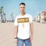 MUSICIAN LIFE "Money Note" Jersey Curved Hem Tee