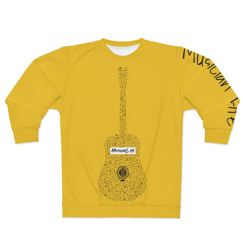 "Guitar note" Musician Life Sweater