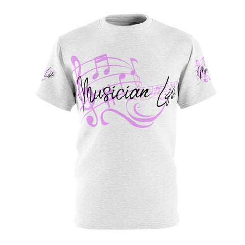 "In tune with music" Musician Life Tee